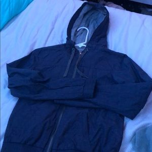 Dark blue zine (from zumiez) windbreaker